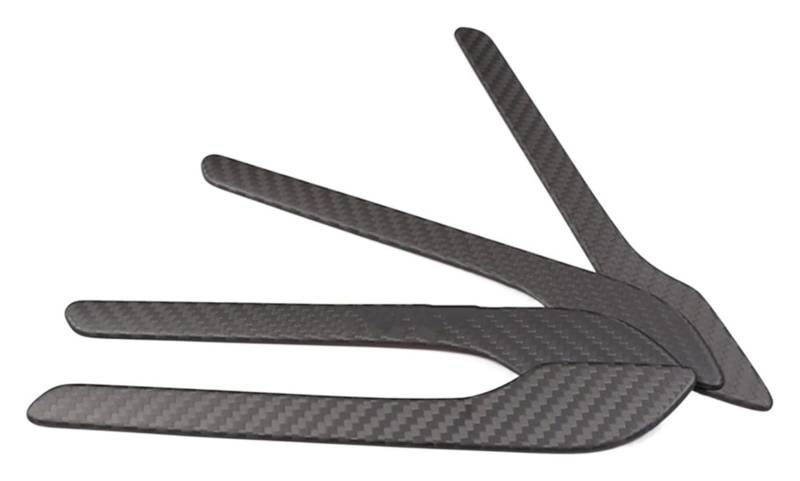 Auto Türaußengriff Für Modell 3 2017-2019 Auto Styling Seite Türgriff Abdeckung Trim Molding Zubehör(Matte Carbon) von KTGVTPBHBW