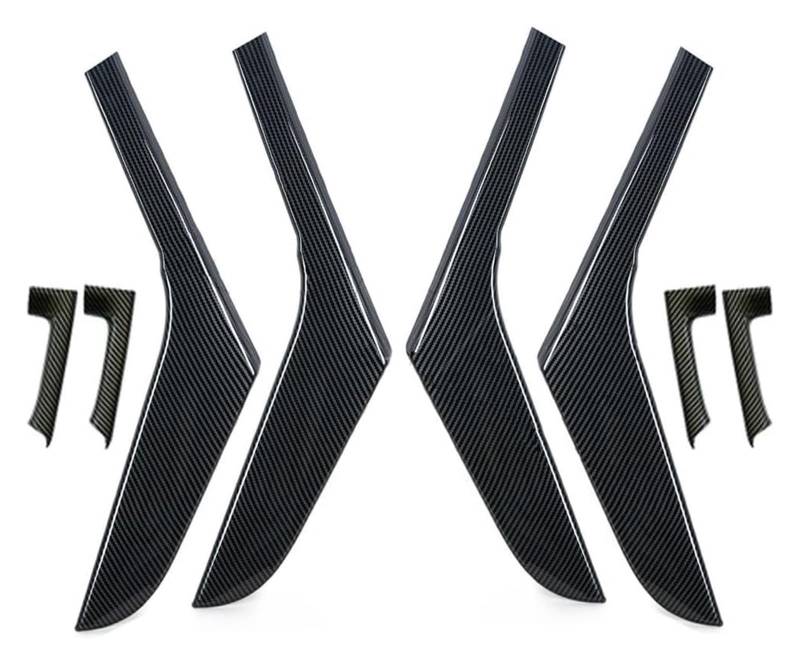 Auto Türaußengriff Für VW Für G&olf 6 GTI MK6 2009-2014 Links Rechts Innen Tür Panel Pull Streifen Tür Griff Dekorative Streifen(A and B 1 Set) von KTGVTPBHBW