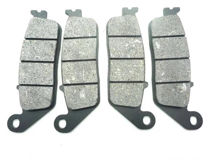 Motorrad-Bremsbeläge Für KAWA&SAKI EX650 Für Ni&nja 650 2017-2022 EX 650 Motorrad Vorne Hinten Bremsbeläge(2 X Front Brake Pads) von KTGVTPBHBW