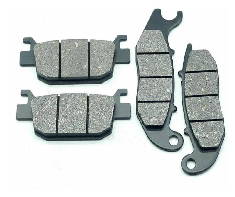 Motorrad-Bremsbeläge Für PCX125 WW125AM 2021 WW125AP 2023 WW125HVM PCX HEV 2021 Motorrad Roller Vorne Hinten Bremsbeläge Kit Set Teile(Front Rear Pads) von KTGVTPBHBW