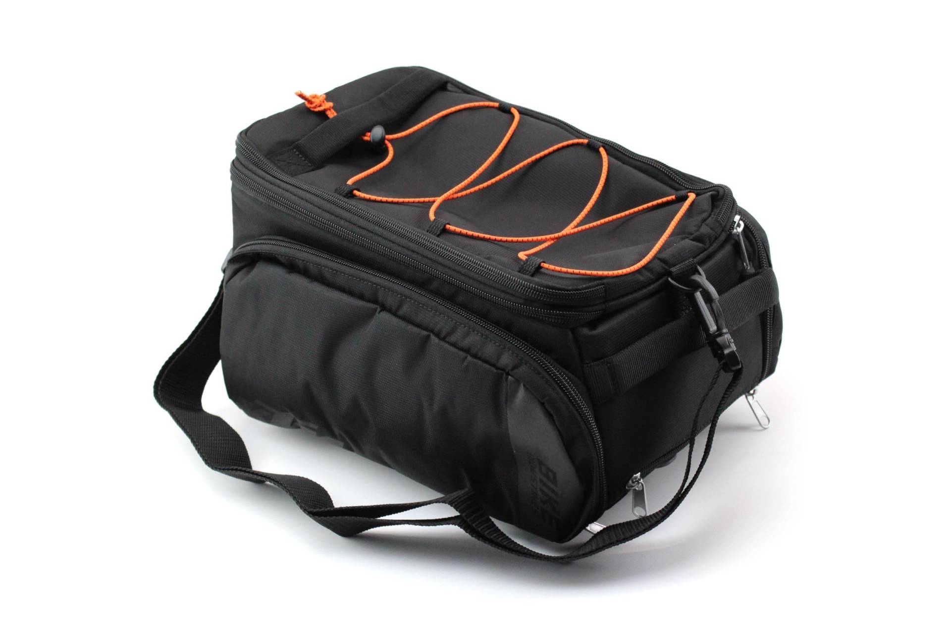 KTM Gep?cktr?ger Tasche Fahrrad Tasche schwarz/orange Racktime 'Snapit' von KTM