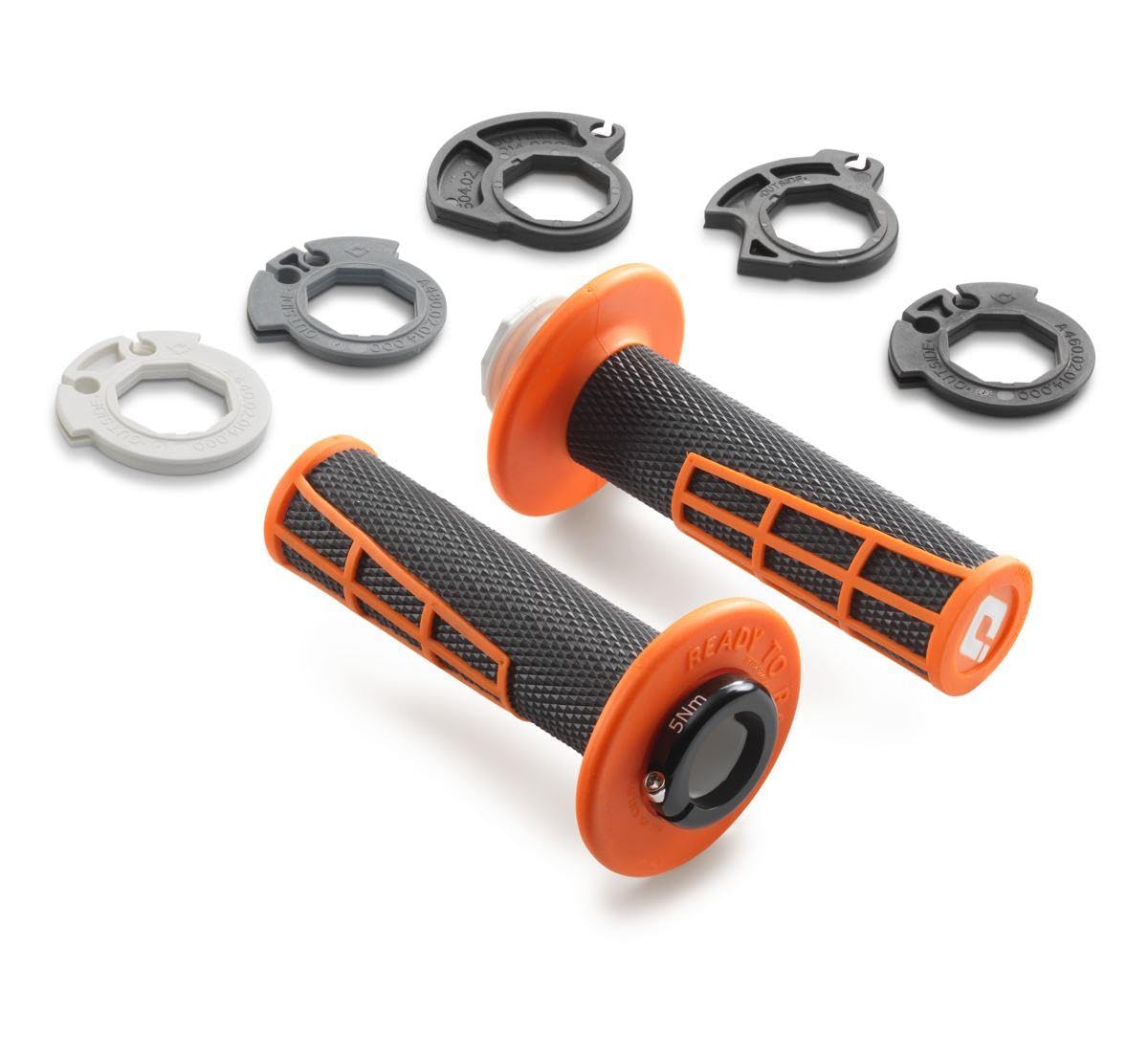 Lock-ON-GRIFFSET schwarz/orange kompatibel mit KTM, Husqvarna, GasGas Modellen, A46002921000EB von KTM