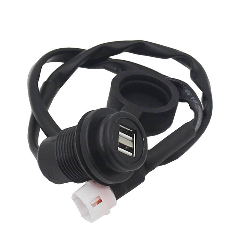 KUAIYIJU USB Adapter Ladebuchse USB Outlet Adapter Doppel USB Ladebuchse Konverter für XSR700 XSR900 von KUAIYIJU