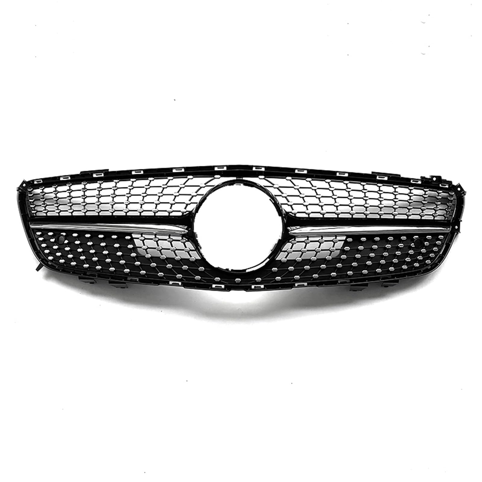 Auto Front Racing Kühlergrill für Mercedes-Benz R231 SL-Klasse 2012-2016 Schwarz von KUBYMOTO