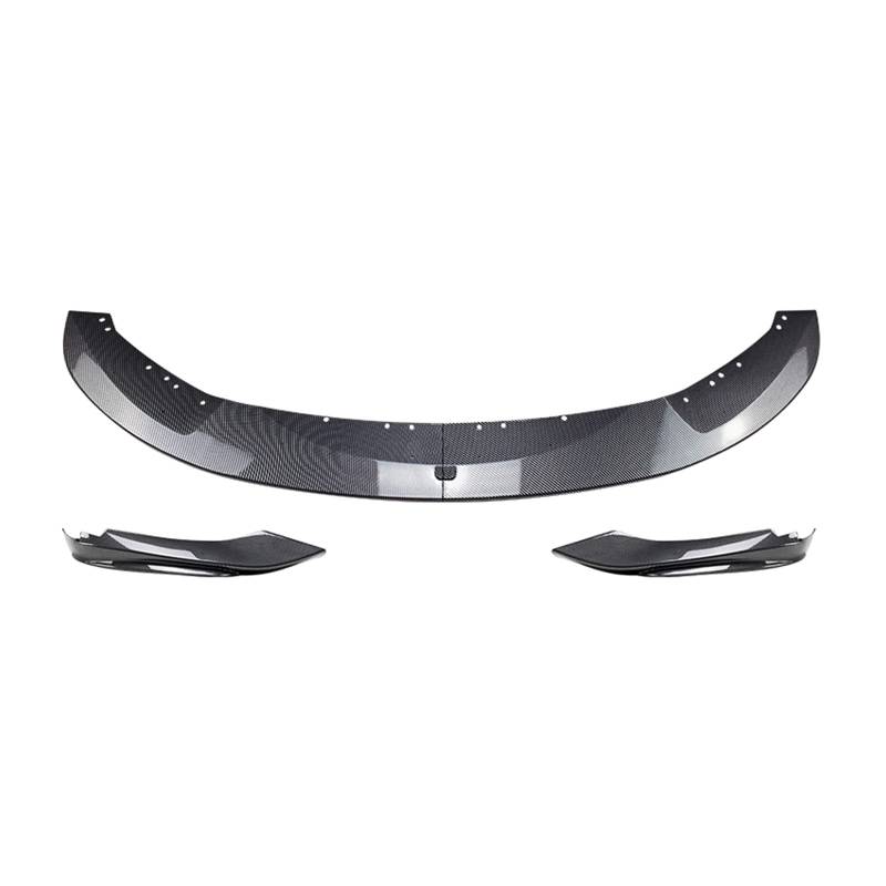 Auto Frontspoiler Splitter Lippe für BMW 4er F32 F33 F36 M 2014-2020 CB Look Glanz Schwarz von KUBYMOTO