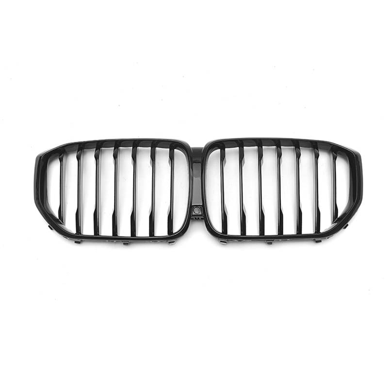 Front Nieren Gitter Gitter Gitter für BMW X5 G05 2019-2022 Single Line Style Schwarz von KUBYMOTO