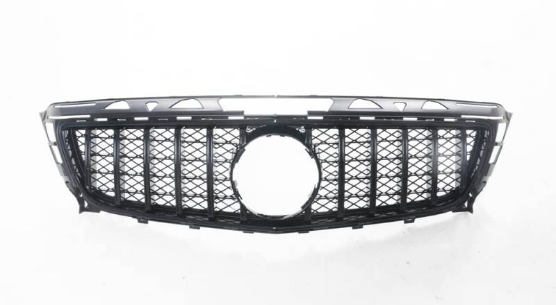 Frontgrill GT R Grill für Benz CLS Klasse W218 2011 2012-2014 Schwarz Silber von KUBYMOTO