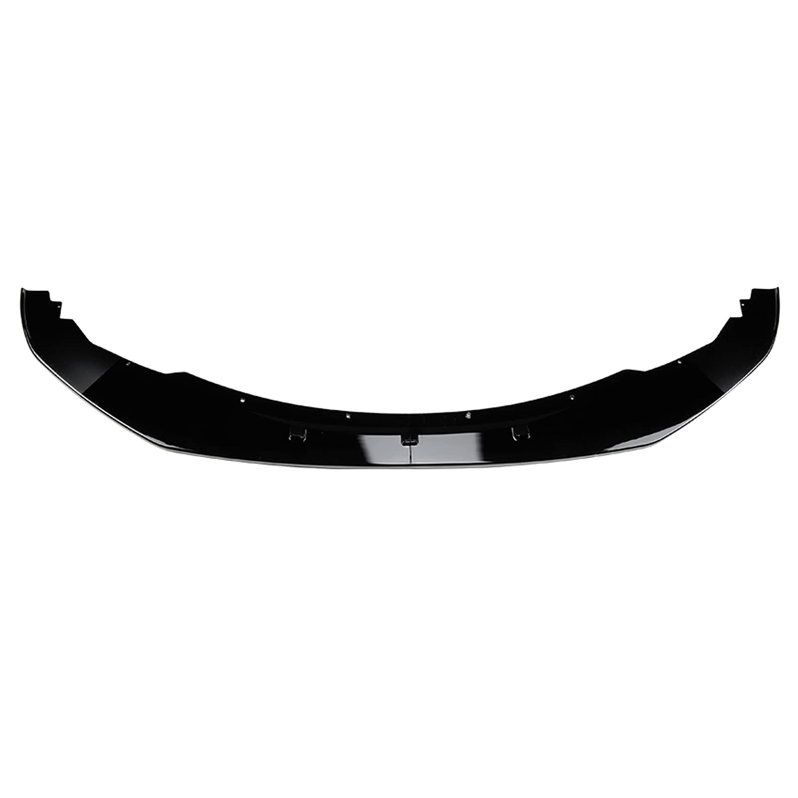 Frontspoilerlippe Splitter für BMW F20 F21 M Sport 2011-2015 glänzend schwarz Kohlefaser-Look von KUBYMOTO