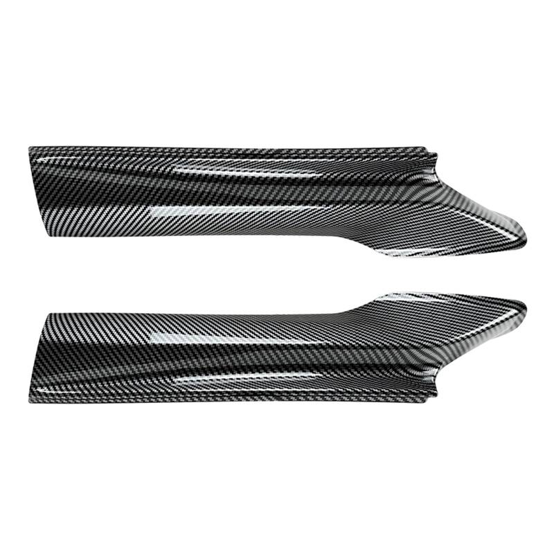 Frontstoßstange Seitenabdeckung Splitter für BMW 5 Ser F10 F11 M Sport 2011-2017 Glanz Schwarz Carbon Look von KUBYMOTO