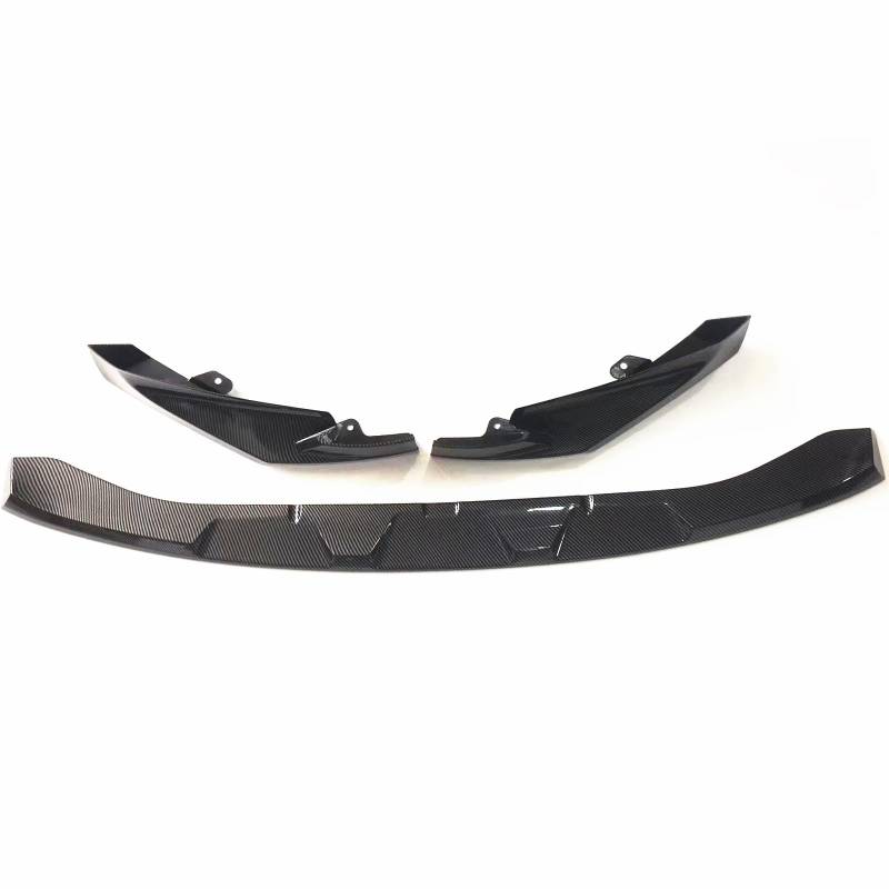 Frontstoßstange Spoiler Splitter Lippe für BMW G80 M3 G82 M4 2021-2024 Glanz Schwarz Carbon Look von KUBYMOTO