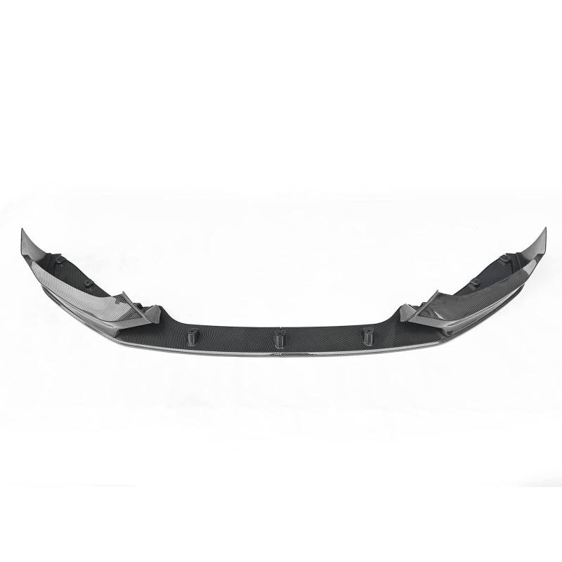 Frontstoßstangen-Spoiler-Splitter für BMW F20 F21 2015–2020, glänzende schwarze Karbonfaser-Optik von KUBYMOTO