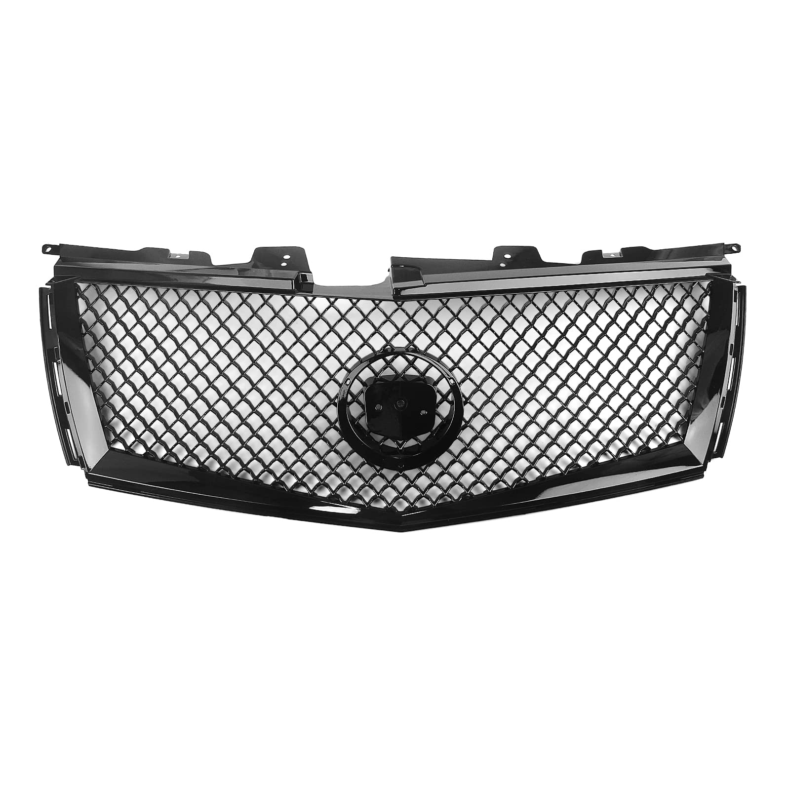 Frontstoßstangengitter Grill Wabenoptik für Cadillac CTS 2008-2013 schwarz von KUBYMOTO