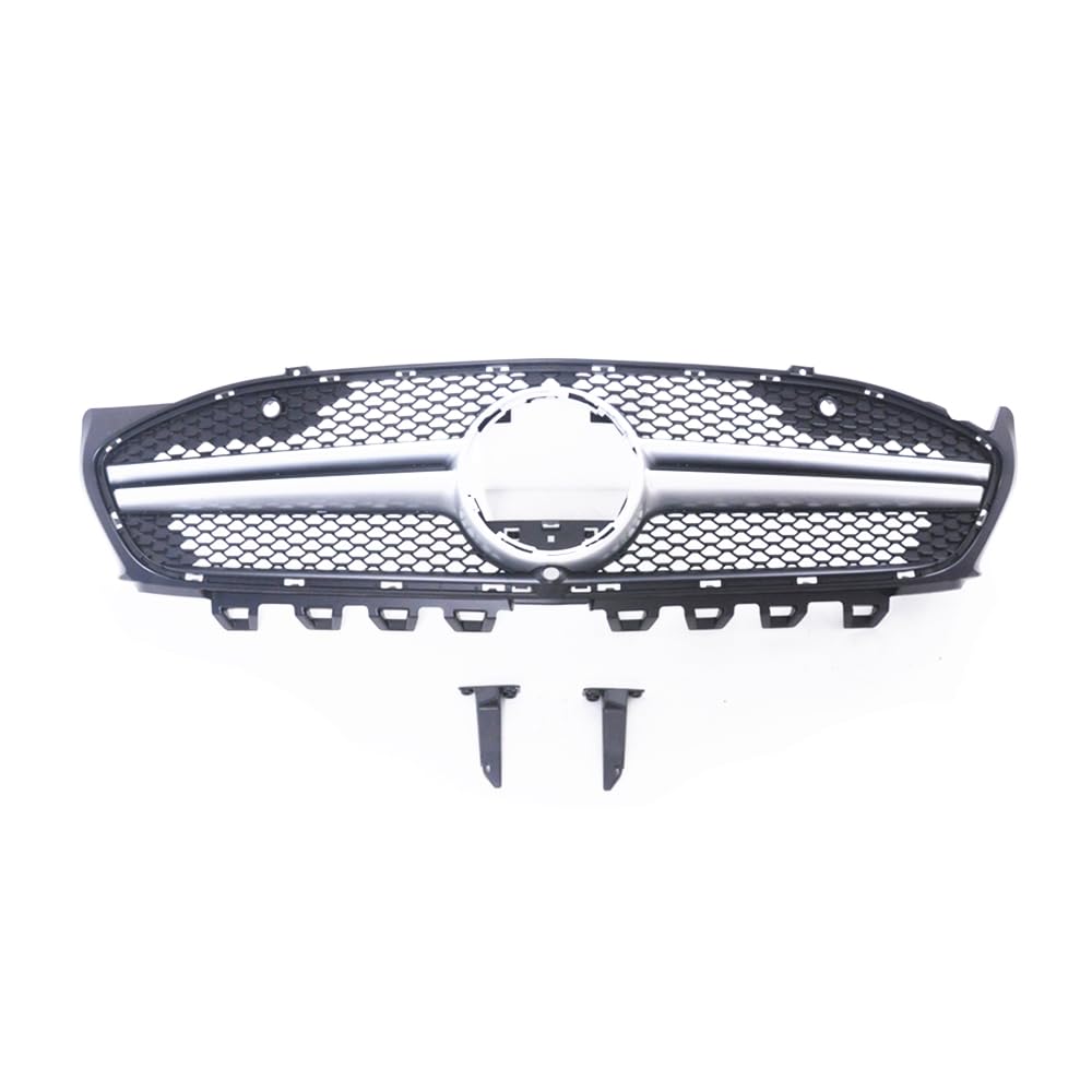 Frontstoßstangengitter für Mercedes W118 CLA250 CLA35 CLA45 2019-2022 Silber von KUBYMOTO