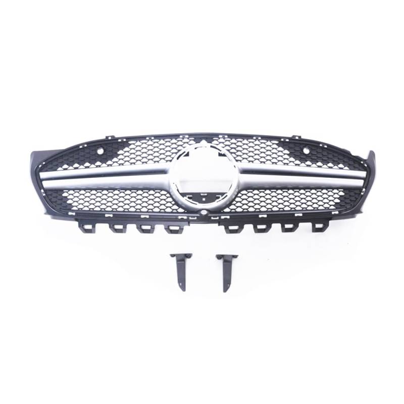 Frontstoßstangengitter für Mercedes W118 CLA250 CLA35 CLA45 2019-2022 Silber von KUBYMOTO