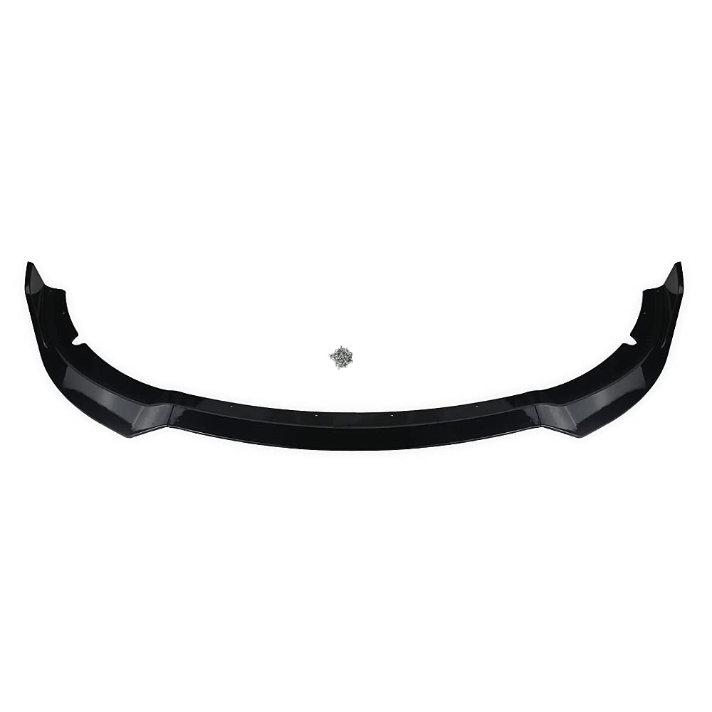 Frontstoßstangenlippe Spoiler Splitter Body Kit Schwarz für 2015-2019 Dodge Charger SRT von KUBYMOTO