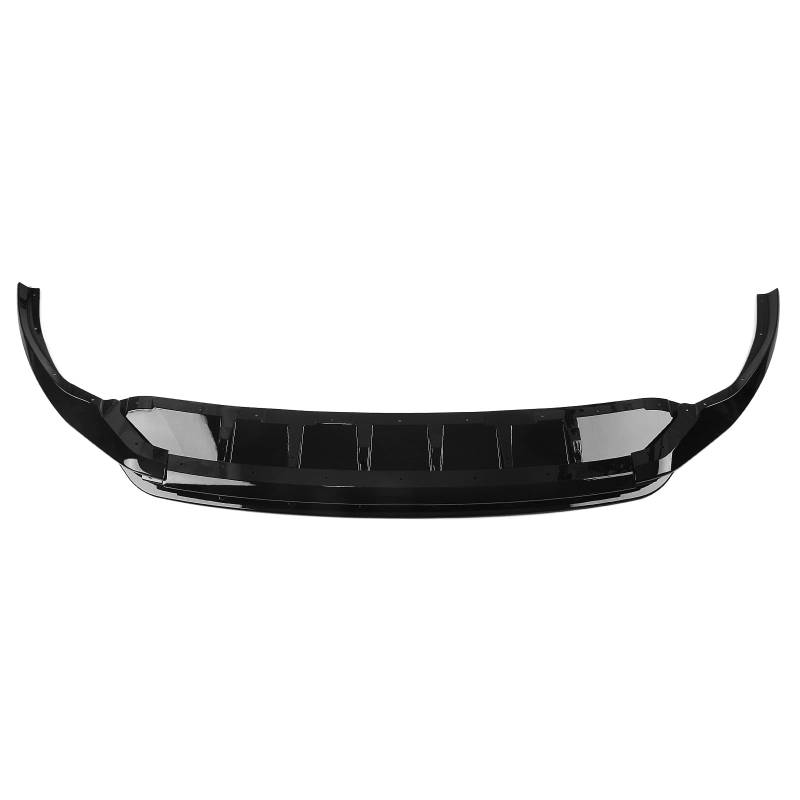 Frontstoßstangenspoilerlippe Splitter Kit für Audi Q8 2019–2023 glänzend schwarz Kohlefaser-Look von KUBYMOTO