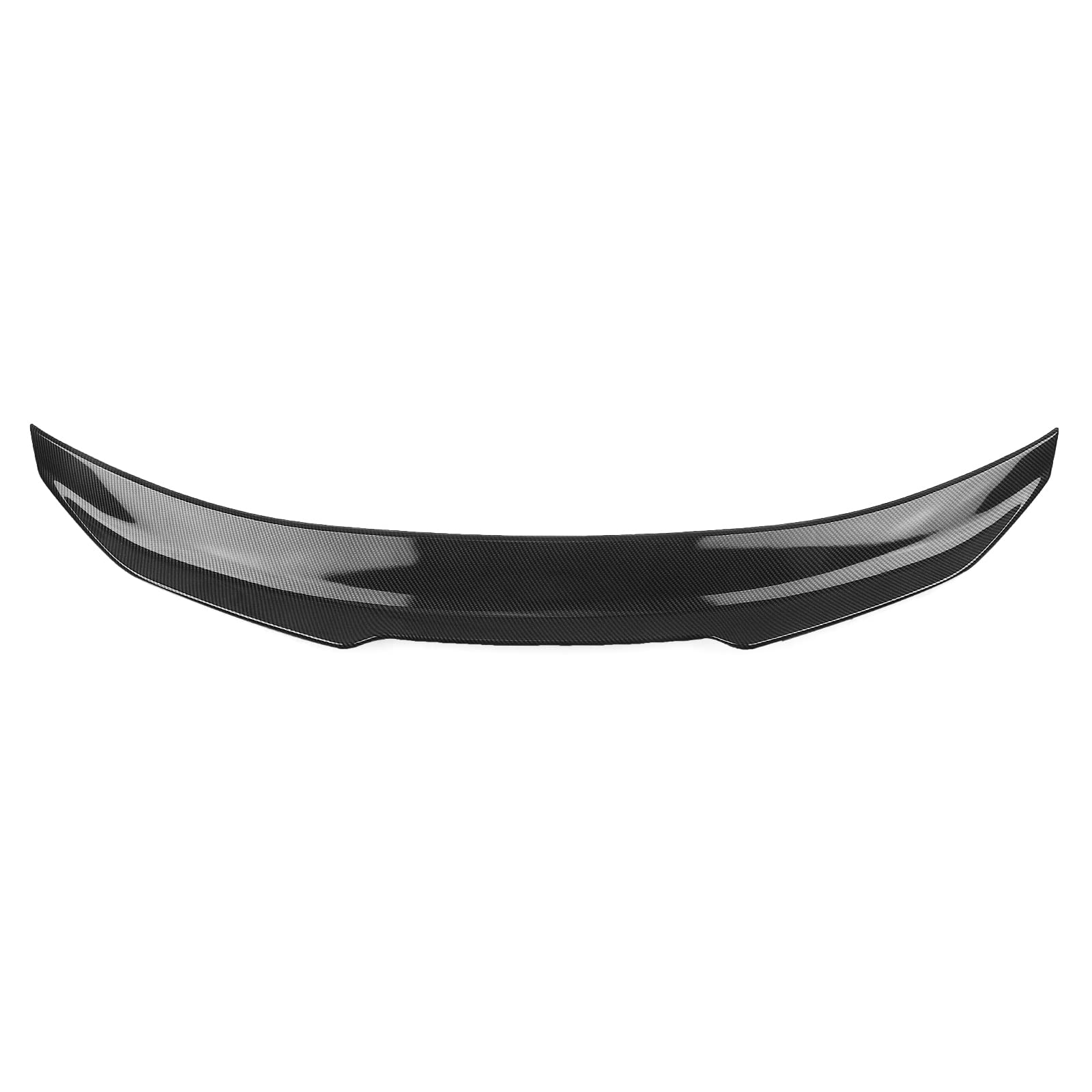 Heckspoiler Heckspoiler Kotflügellippe für BMW F30 M3 3er PSM Carbonfaser-Optik glänzend schwarz von KUBYMOTO