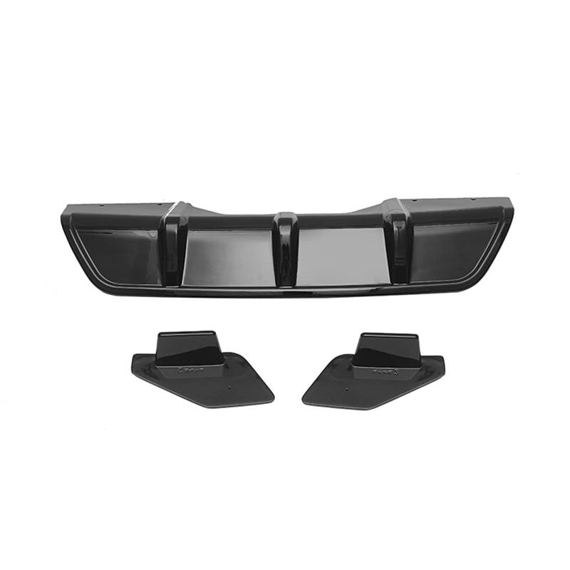 Heckstoßstange Diffusor Lippe Kit Seitenabdeckung Verkleidung für BMW X6 F16 2015-2018 Schwarz von KUBYMOTO