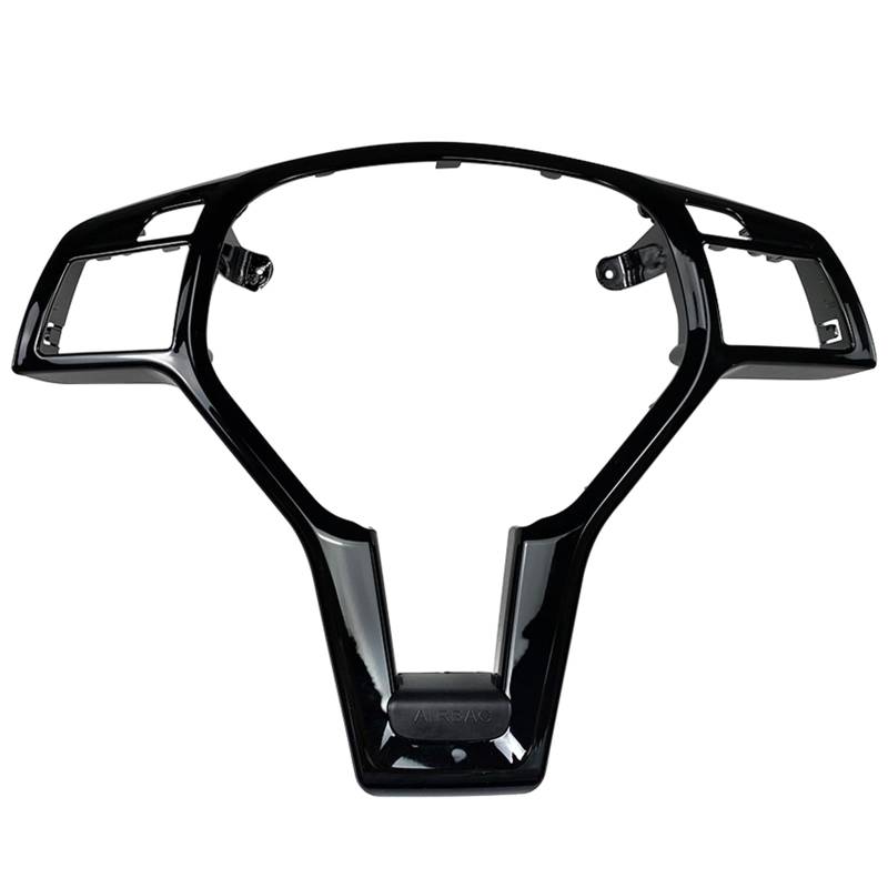 KUBYMOTO Lenkradabdeckung Verkleidung für Benz W176 W204 W212 AMG 2012-2014 ABS von KUBYMOTO