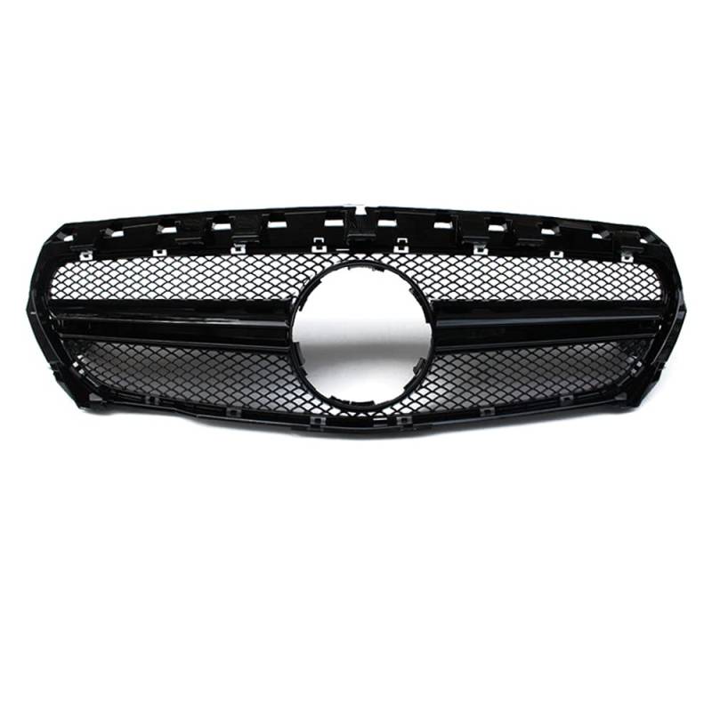 Kühlergrill GTR Panamericana für Benz CLA W117 CLA200 CLA250 CLA45 2017-2018 Schwarz Silber von KUBYMOTO