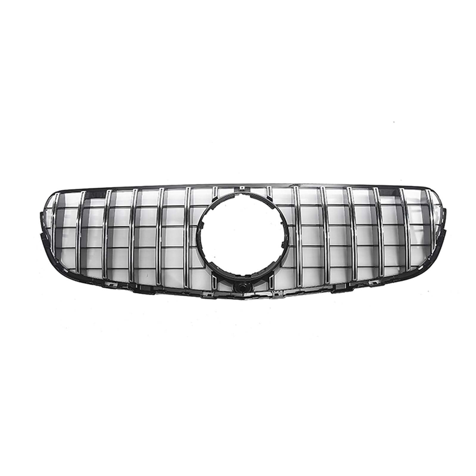 Kühlergrill für Mercedes Benz GLC W253 X253 GLC300 GLC350 2015-2019 Schwarz Silber von KUBYMOTO