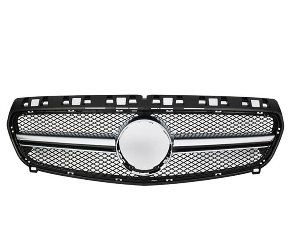 Kühlergrill für Mercedes Benz W176 A-Klasse 2013 2014 2015 Silber Schwarz von KUBYMOTO