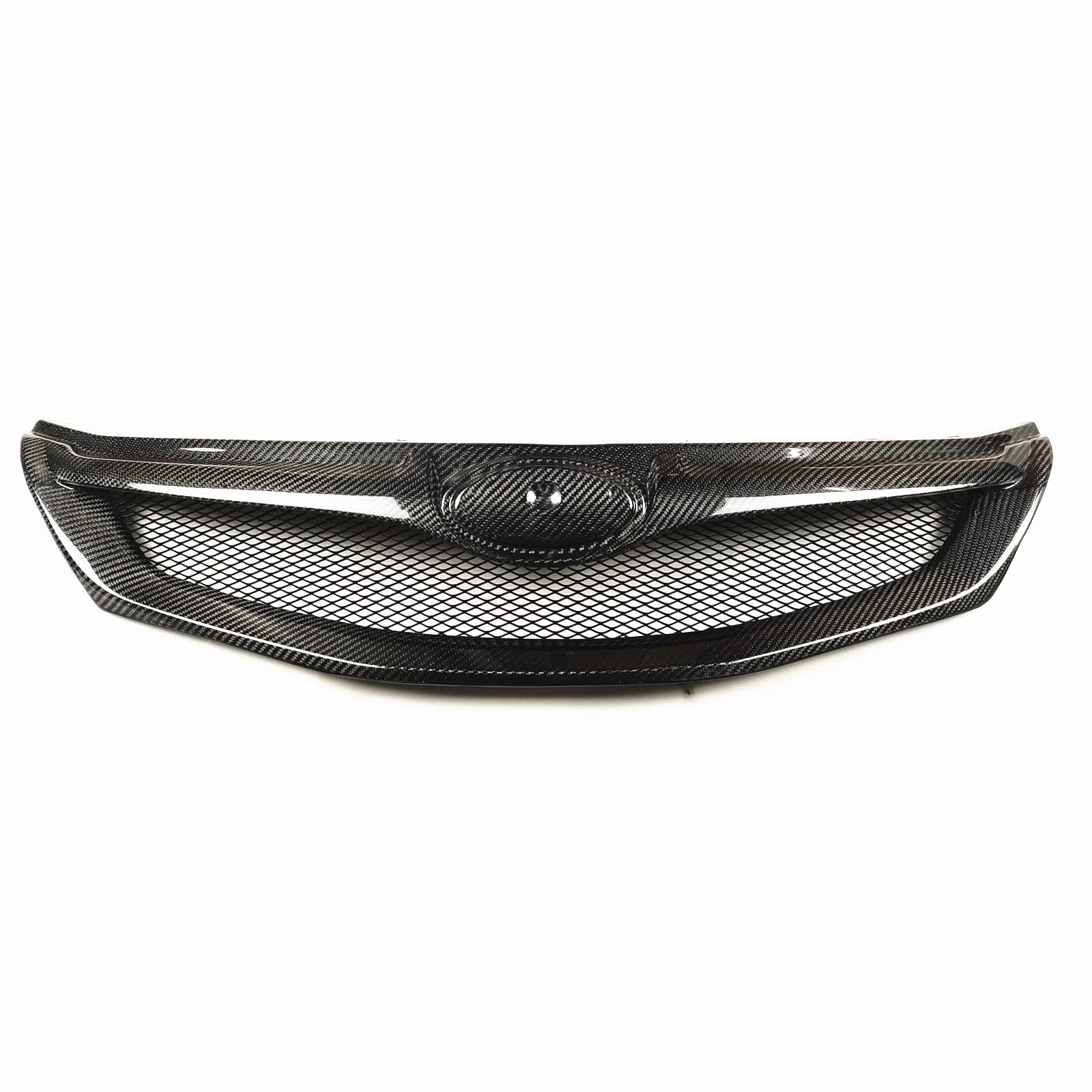 Kühlergrill für Subaru Impreza WRX STi 2008–2011, echte Kohlefaser von KUBYMOTO