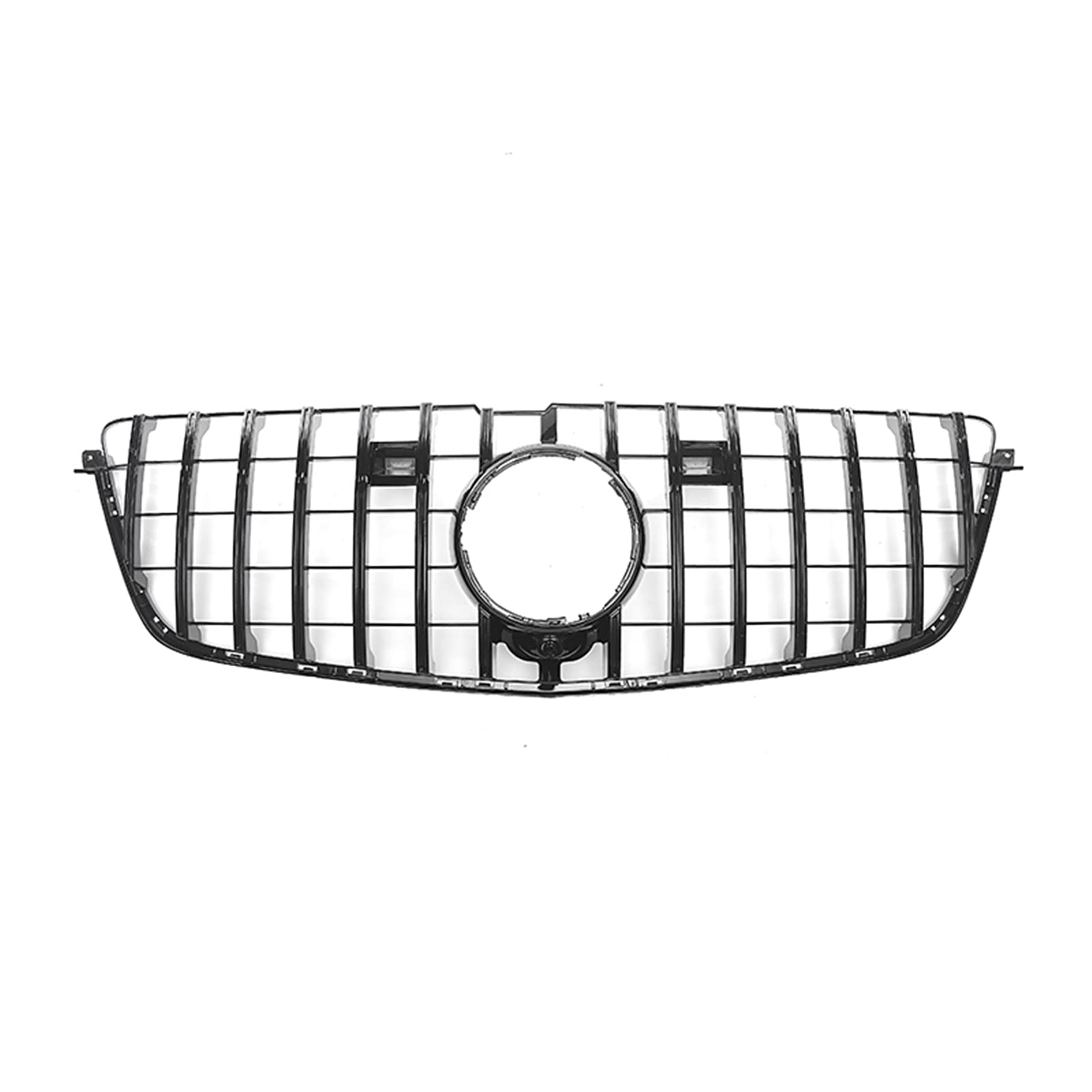 Kühlergrill vorne für Mercedes-Benz GL X166 GL500 GL550 GL63 GT R 2013-2015 Silber Schwarz von KUBYMOTO