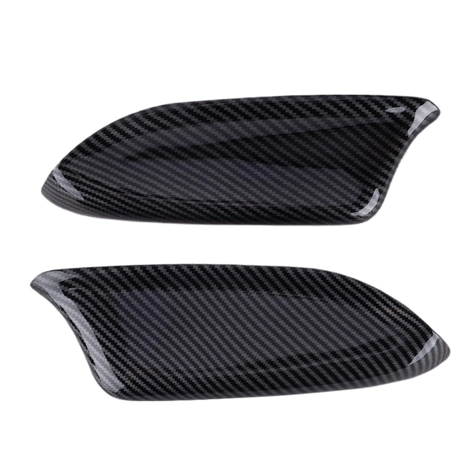 KUKAZU 2Pcs Auto Vordertür Armlehne Platte Abdeckung Trim Schwarz Carbon Faser Stil ABS Fit for Honda for Accord 2008 2009 2010 2011 2012 2013 von KUKAZU