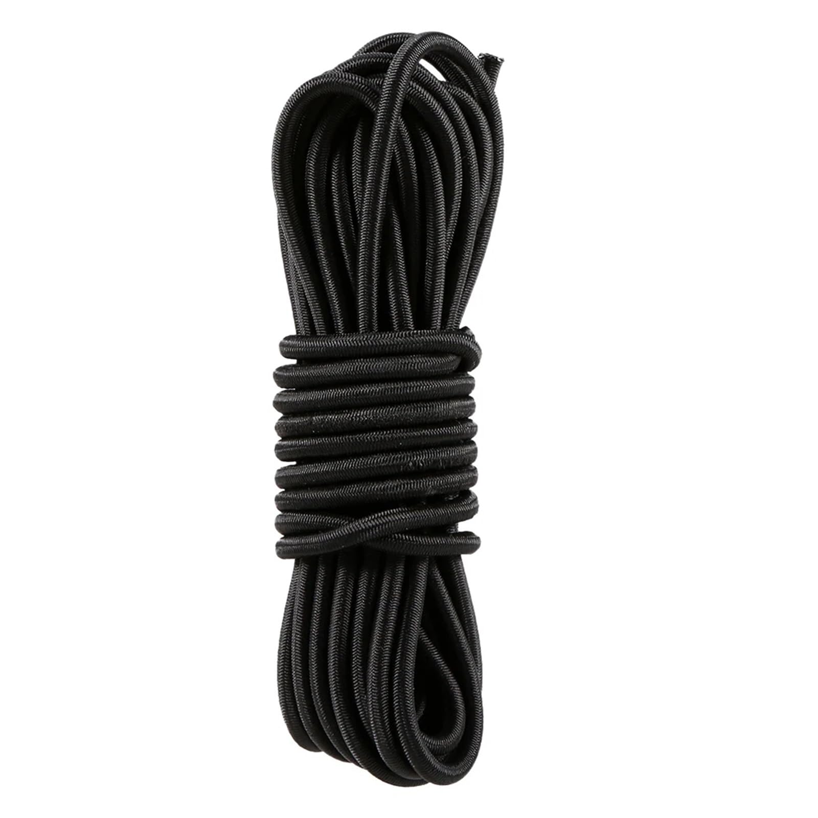 5 Meter 4 mm/5 mm elastisches Bungee-Seil for Boote. Erstellen Sie Paddelhalter, fügen Sie Deck-Takelage hinzu und sichern Sie die Rückseite(Black 4mm) von KUMIAN