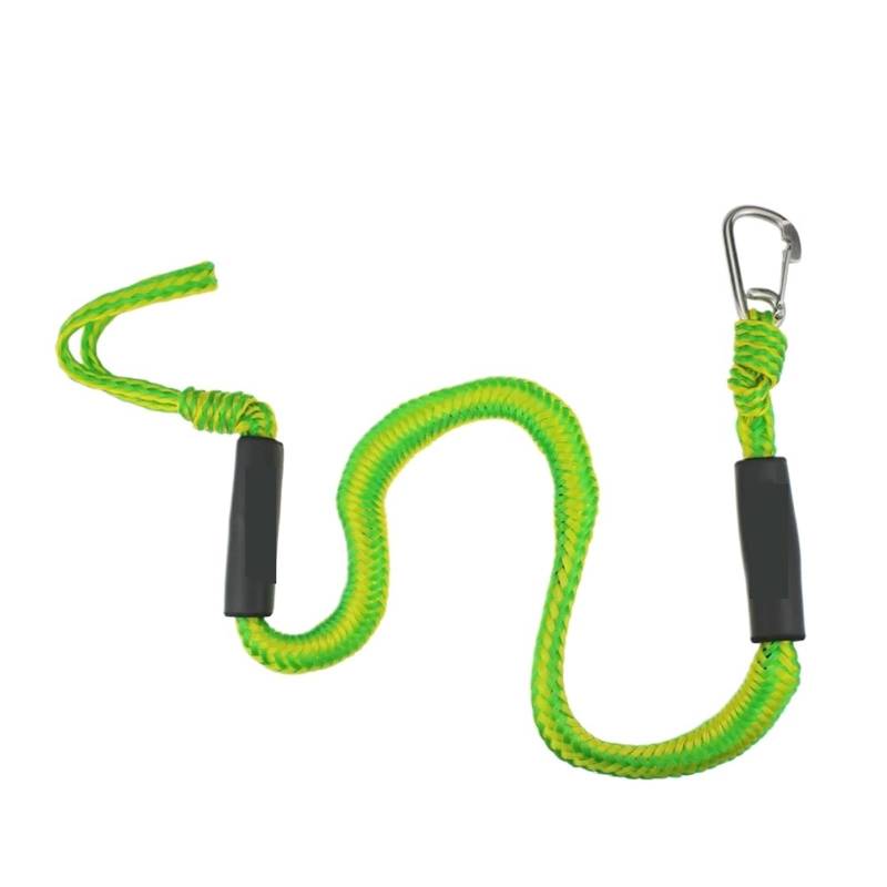 Boot Festmacher Stretch Bungee Dock Linie Seil Bungee Cord Dockline Boote Float Angeln Marine Zubehör(Green) von KUMIAN