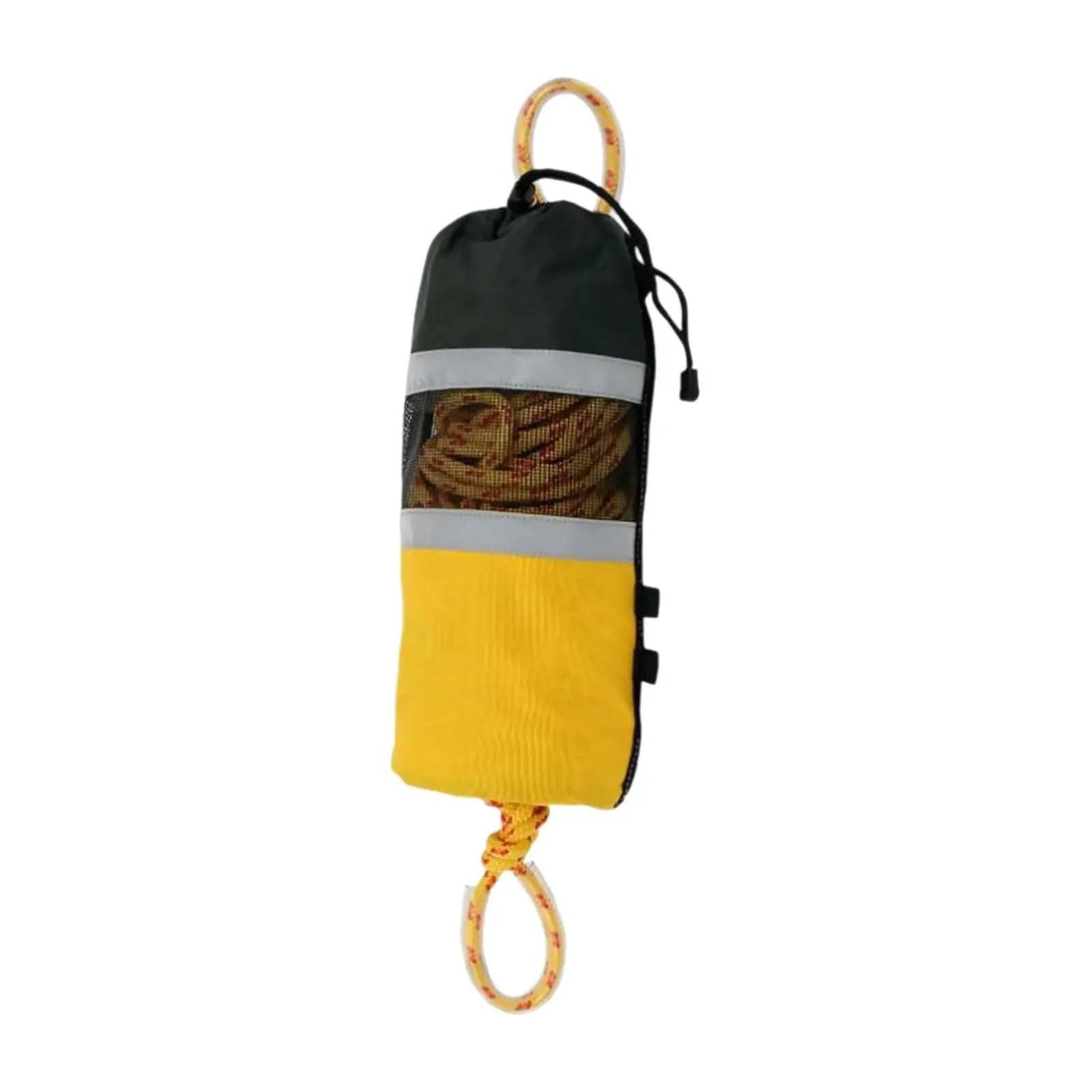 Wurfsäcke for Wasser mit Seil, 15 m, Wurfsack aus Wurfseil for Yacht, Segeln, Schwimmen, Kanufahren, schwimmendes Beiboot(Yellow) von KUMIAN