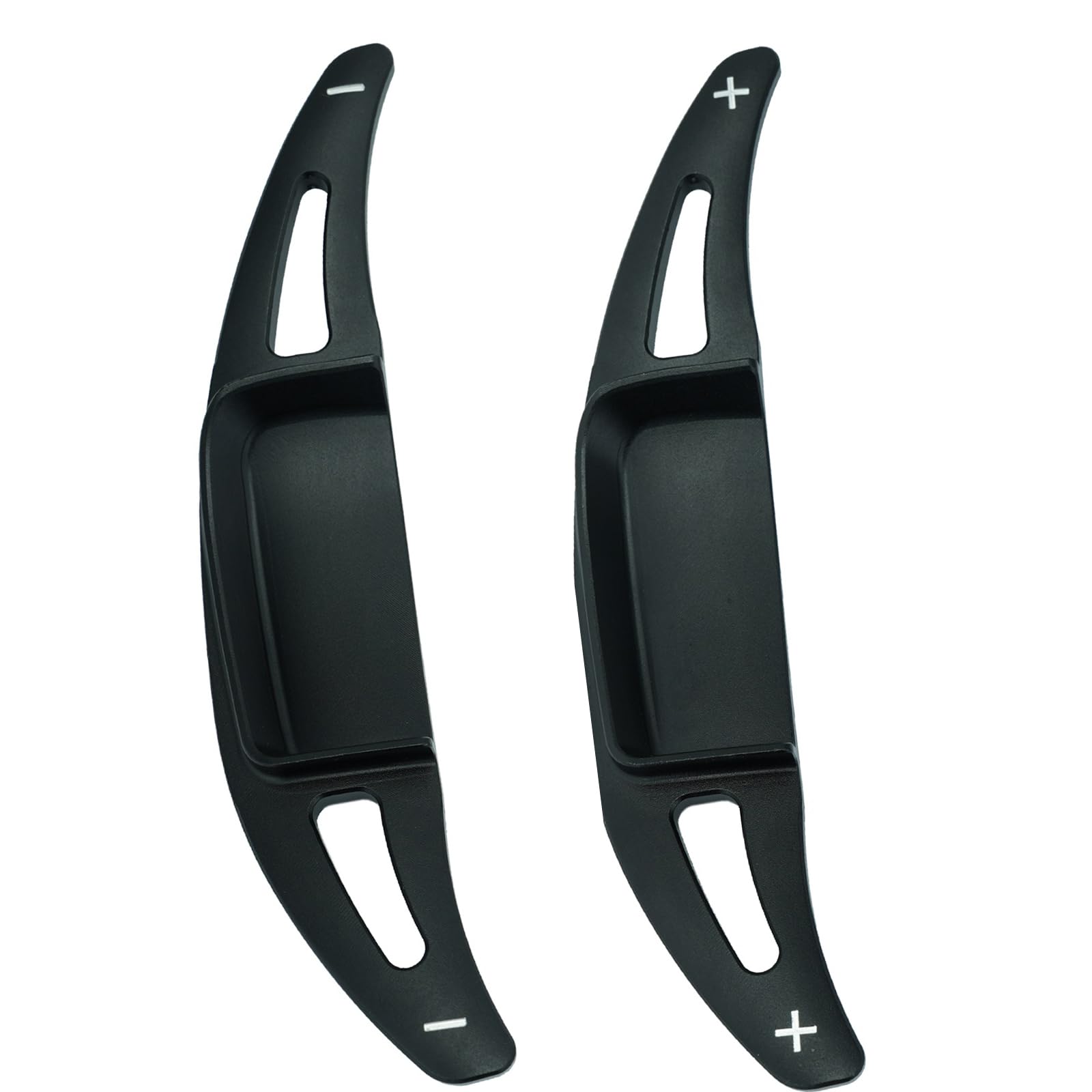 KUNIO 2 Stücke Lenkrad Schaltwippen Verlängerung Paddles Lenkrad passt für Mercedes W206 C-Class W213 LCI E-Class W223 S-Class 2022-up Metall Paddle Shifter Extensions Zubehör Schwarz von KUNIO