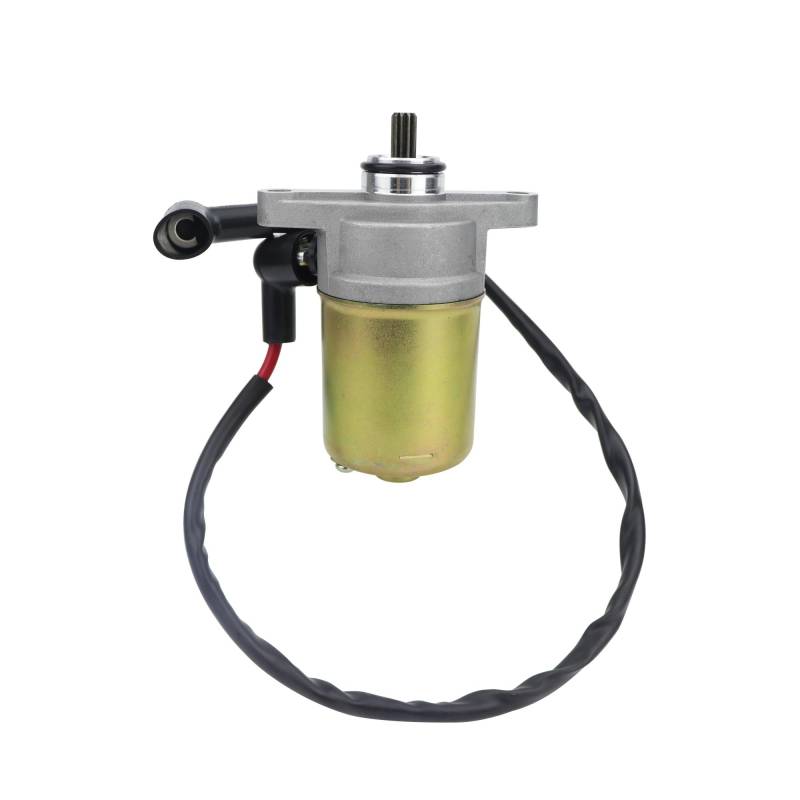 Anlasser Starter Motor Anlasser 10 Zähne Für GY6 49ccm 50ccm Roller 139QMB Für Moped Für ATV Go Für Karts Für TAOTAO Für SUNL Für ROKETA Für Tank Für Anlasser von KUVIEZ