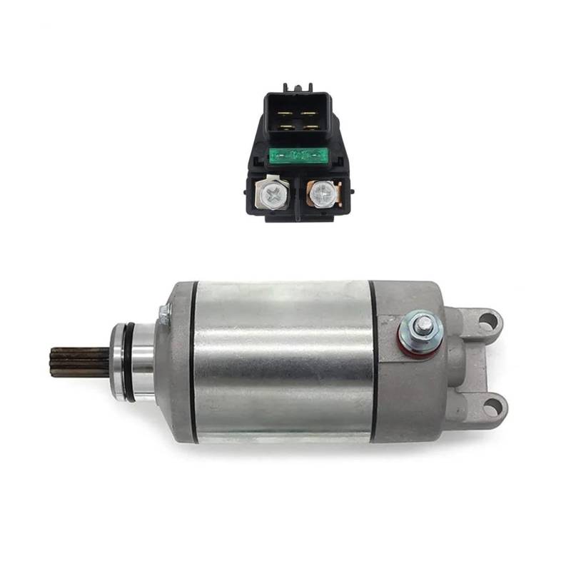 Anlasser Starter Motor Anlasser 3445-033 3445033 Für Arctic Für Cat Für ATV 400 Für DVX 2004-2008 21163-S004 21163S00 4 18718 31100-29F00 Starter Motor & Relais von KUVIEZ