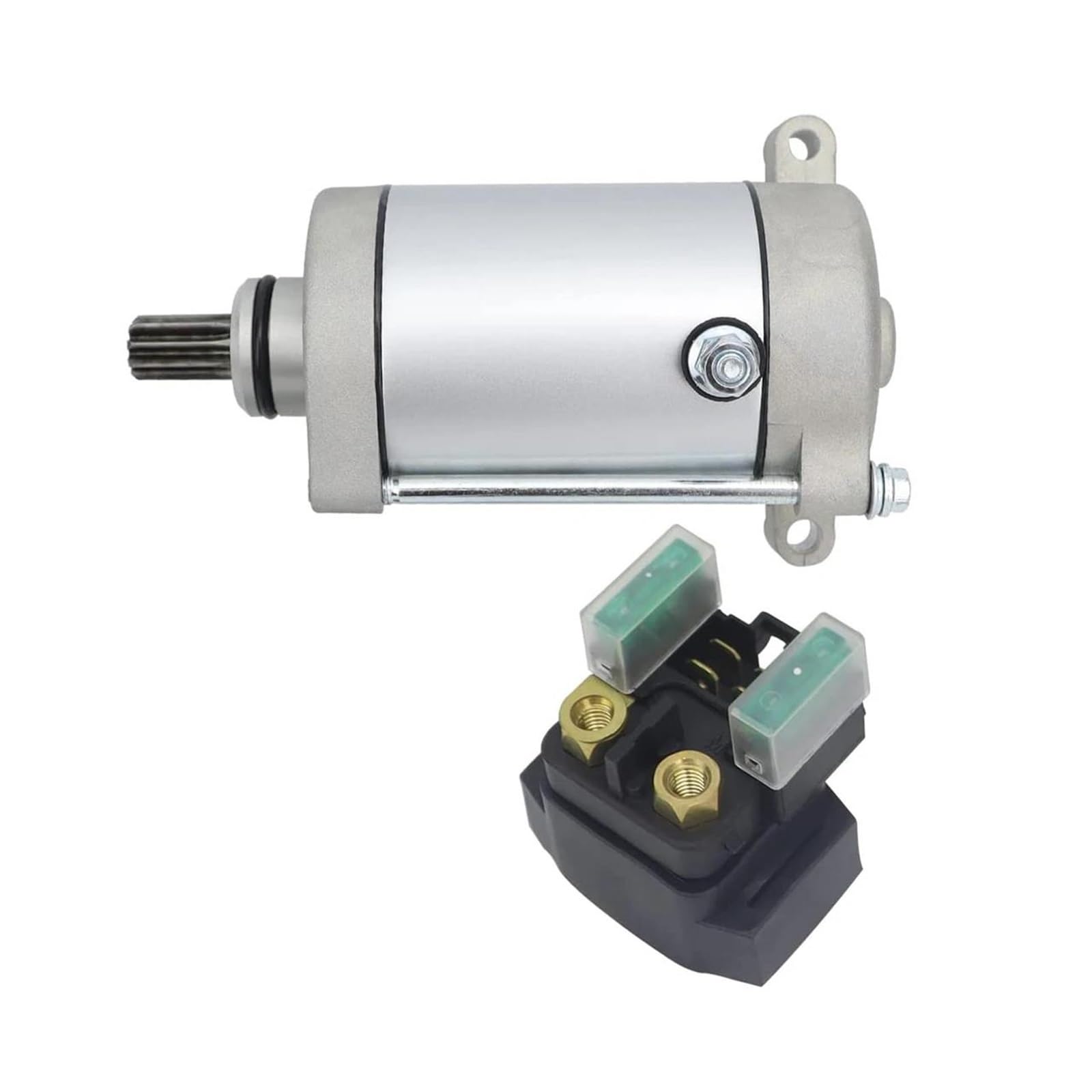 Anlasser Starter Motor Anlasser Anlasser Für Grizzly Für Kodiak Für Wolverine Für Rhino 400450600660 ATV 18759 von KUVIEZ