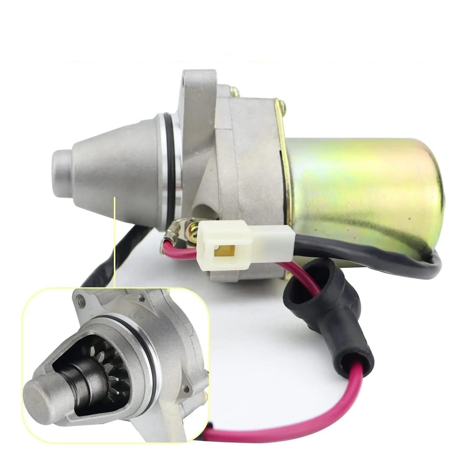 Anlasser Starter Motor Anlasser Für Kawasaki KSF80 KFX80 31100-40B00 31100-40B01 SMU0033 SM10230 2003 2004 2005 2006 Anlasser SMU0033 SM10230 von KUVIEZ