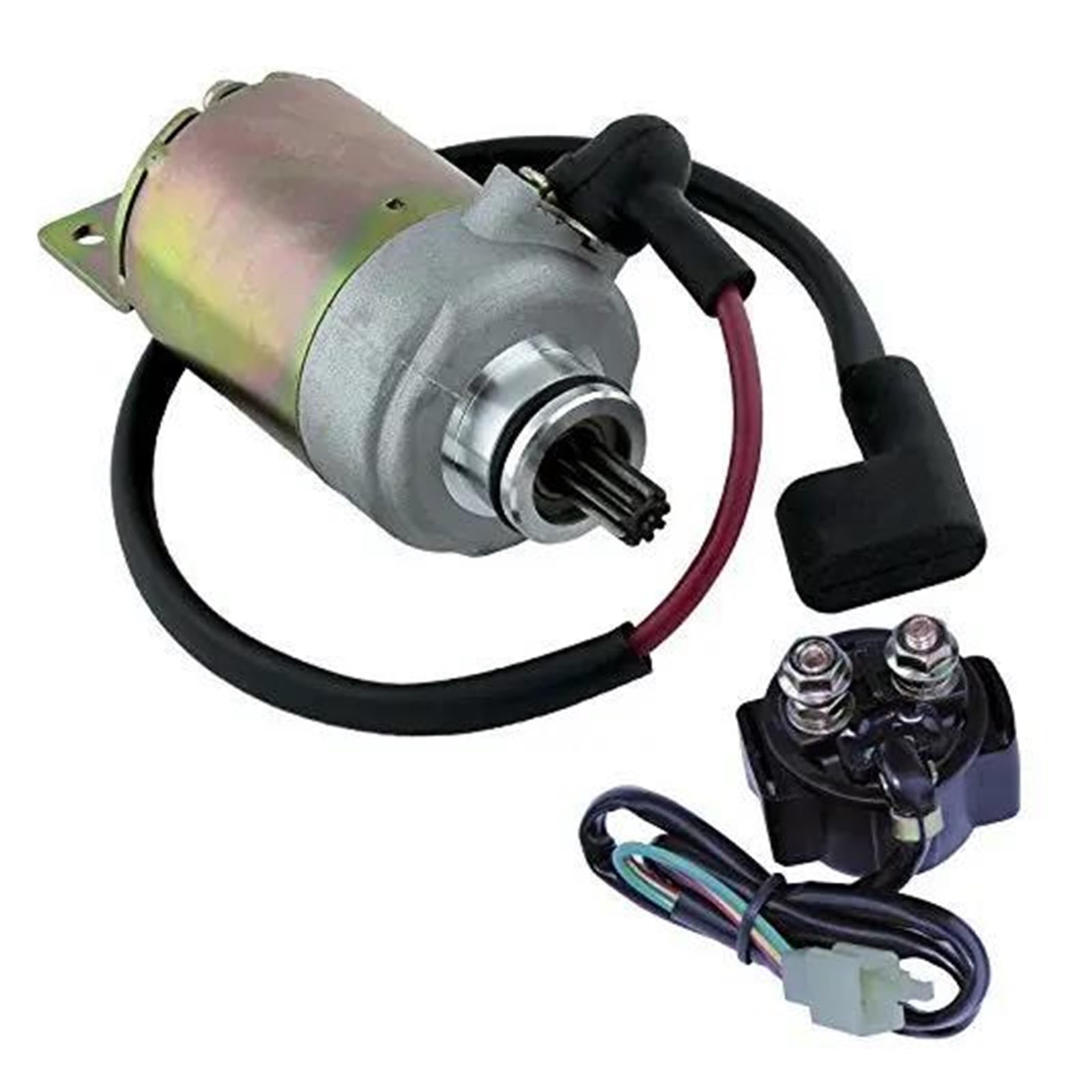 Anlasser Starter Motor Anlasser Starter Für Sawtooth 200 2006 2007 Für Polaris Für ATV Für Sawtooth 200 Für Quad 2006-2007 0453024 Für Phoenix 200 2005-2023 von KUVIEZ