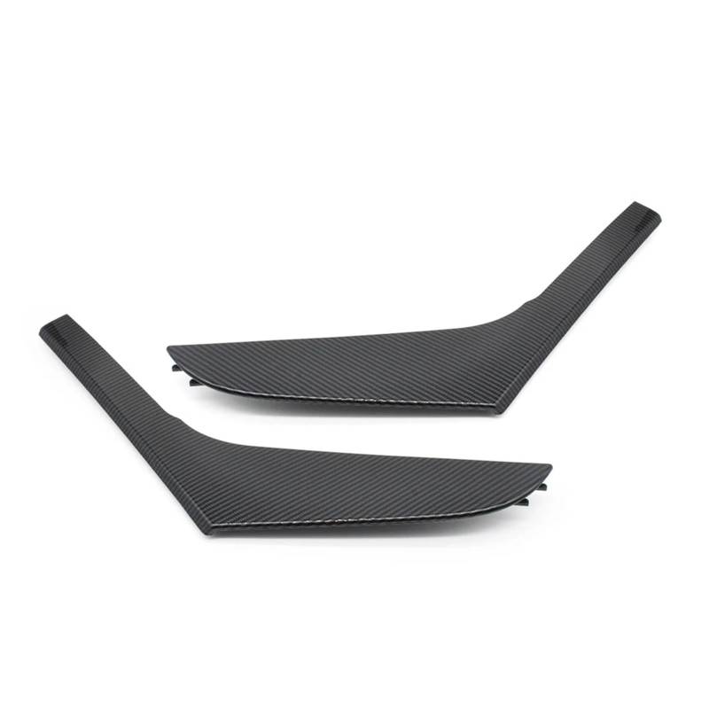 Auto Innendekoration Für VW Für Golf 6 Für GTI MK6 2009 2010 2011 2012 2013 2014 Schwarz Auto Innen Tür Links Rechts Pull Griff Abdeckung Trim Interieur Dekor(Carbon 2pcs) von KUVIEZ