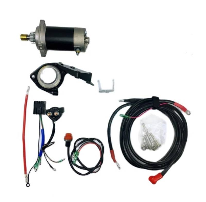 Autofensterheber ELEKTRISCHES Starter-KIT Für F30HMHS/L Für HWL Für MHL 2-TAKT 496CC T25 T30 E30 25HP 30HP AUSSENBORDMOTOR Fensterheber(No flywheel Coil) von KUVIEZ