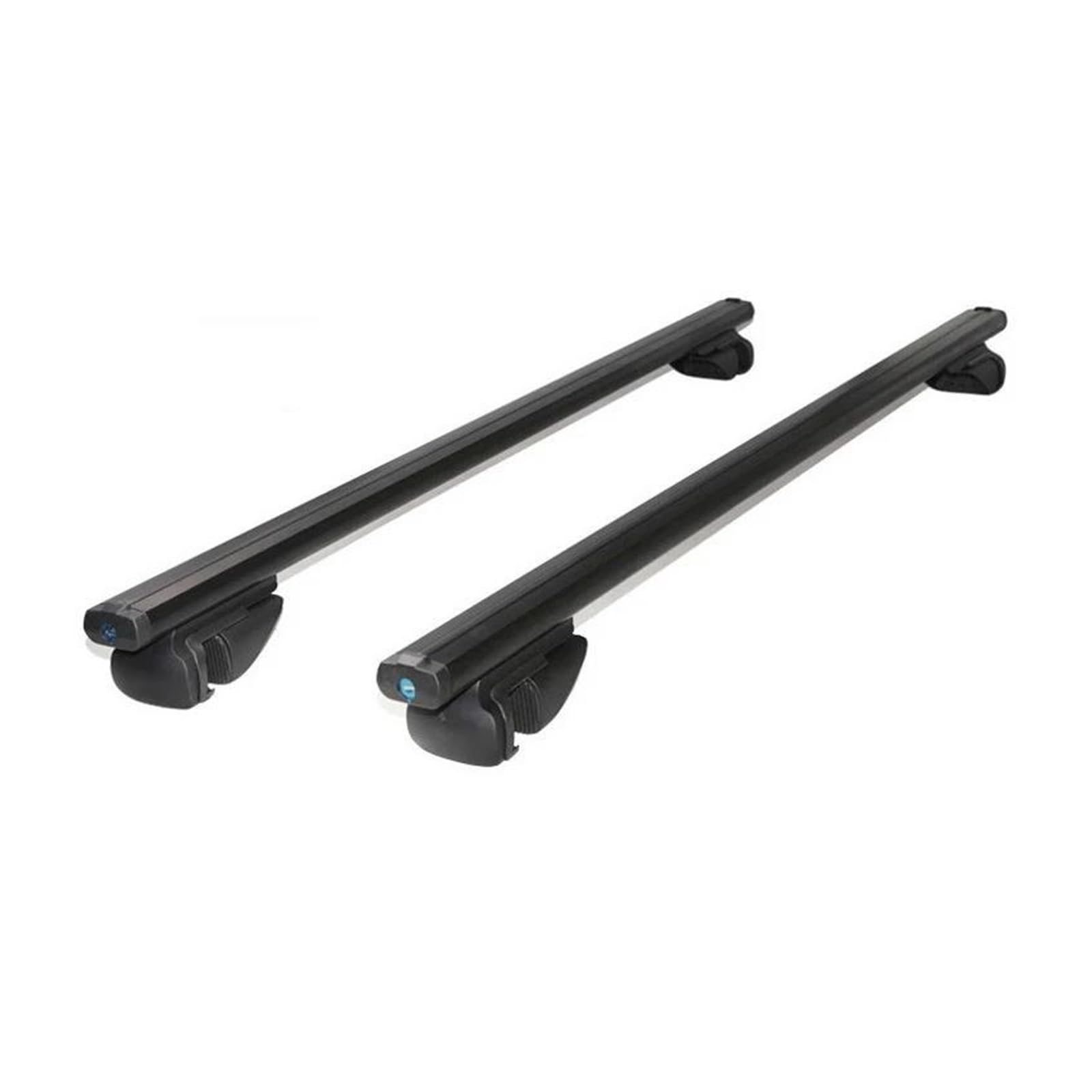 Dachgepäckträger 2 STÜCKE Universal 120 Oder 135 cm Für Kajak Snowboarden Passt Auto Mit Dachträger SUV Dachträger Querstangen Gepackträger(Black 1.15M 2pcs) von KUVIEZ