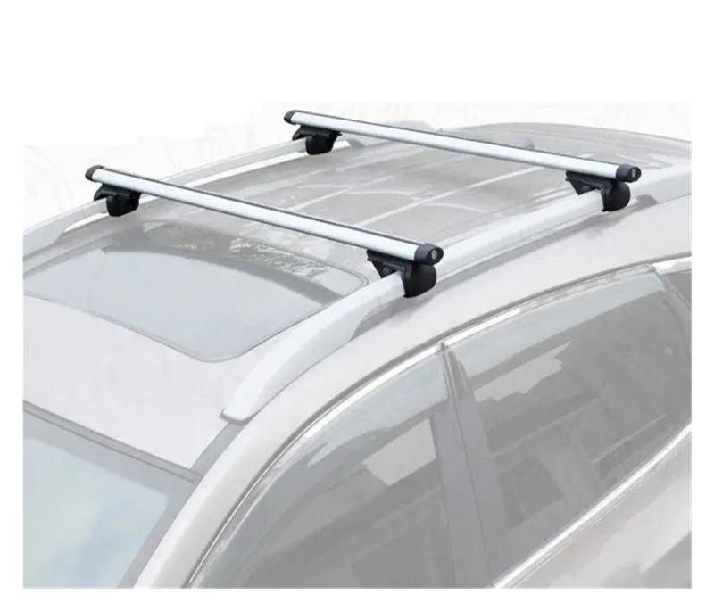 Dachgepäckträger Universal 135CM Für Fabia Für Karoq Für Octavia Für Kodiaq Für Superb Für Kombi Für Wagon Autodachträger Querträger Querträger 75 Kg 150LBS Gepackträger(1.1M 2pcs) von KUVIEZ