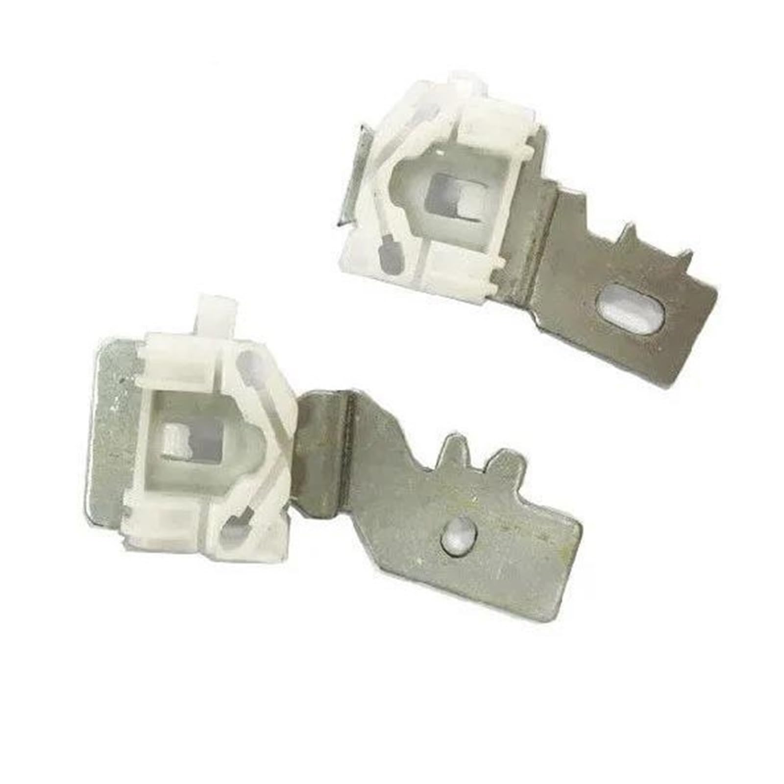 Fensterheber 2 STÜCK FÜR Nissan FÜR Primera P12 VORNE Links 2002-2007 Eisen Clips ELEKTRISCHE FENSTERHEBER REPARATURSATZ Slider Clip Fensterregler von KUVIEZ