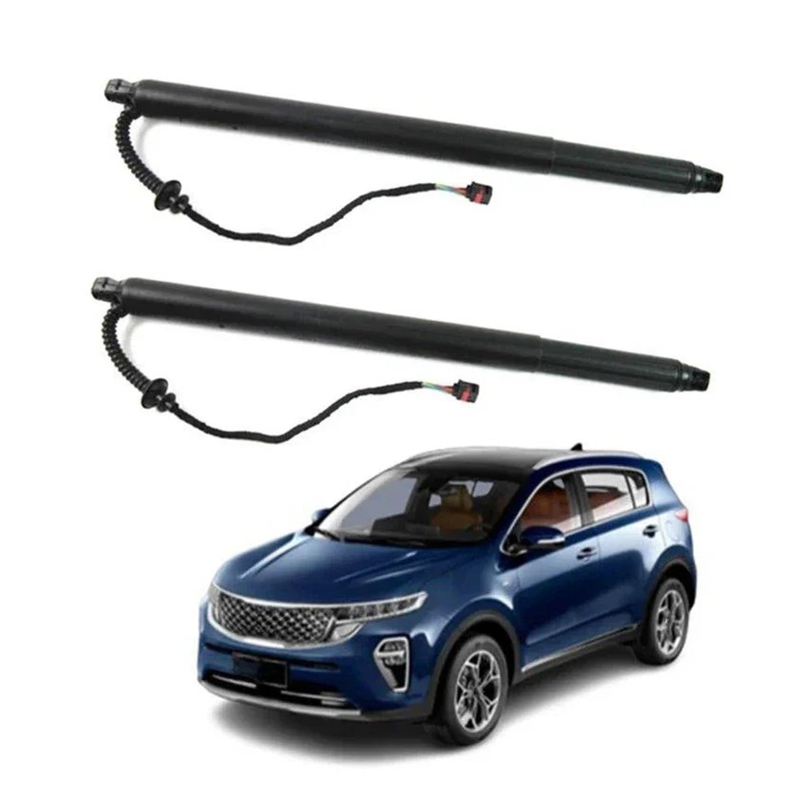 Gasdruckfeder 2 Stücke Hinten Heckklappe Power Hatch Lift Unterstützung Opener Für Kia Für Sorento 2016-2019 2020 Elektrische Heckklappe Gasdruckfedern 81770C5100 Gasfeder Heckklappe von KUVIEZ