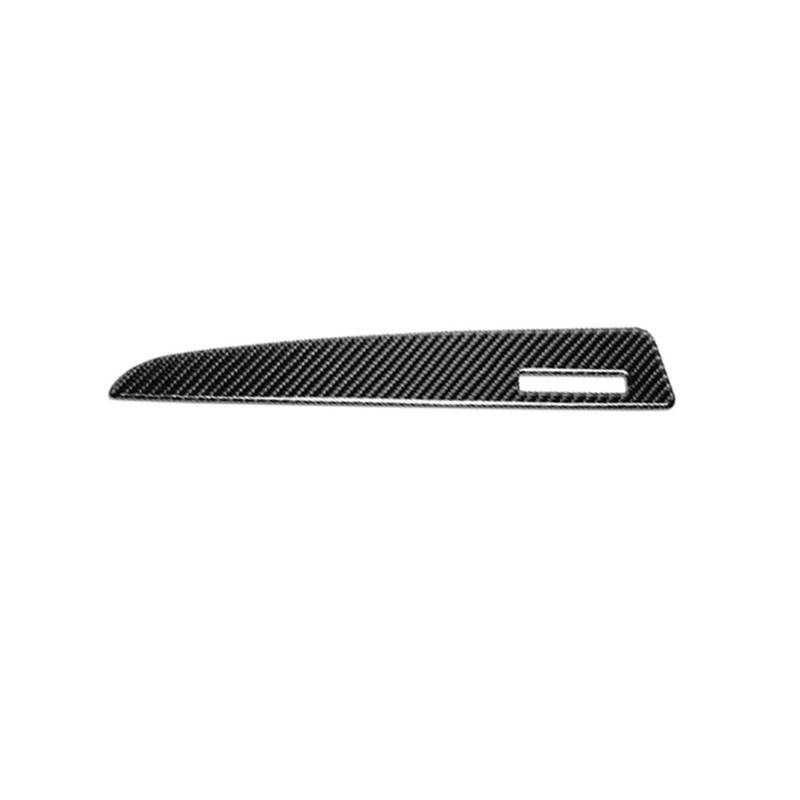 Interieurleisten Interieur Zubehör 1/4 Stücke Für Für Q5 SQ5 8R 2009-2017 2016 Auto Zubehör Styling Carbon Faser Auto Innen Tür Panel Trim Dekorative Aufkleber(Dashboard Strip Trim) von KUVIEZ