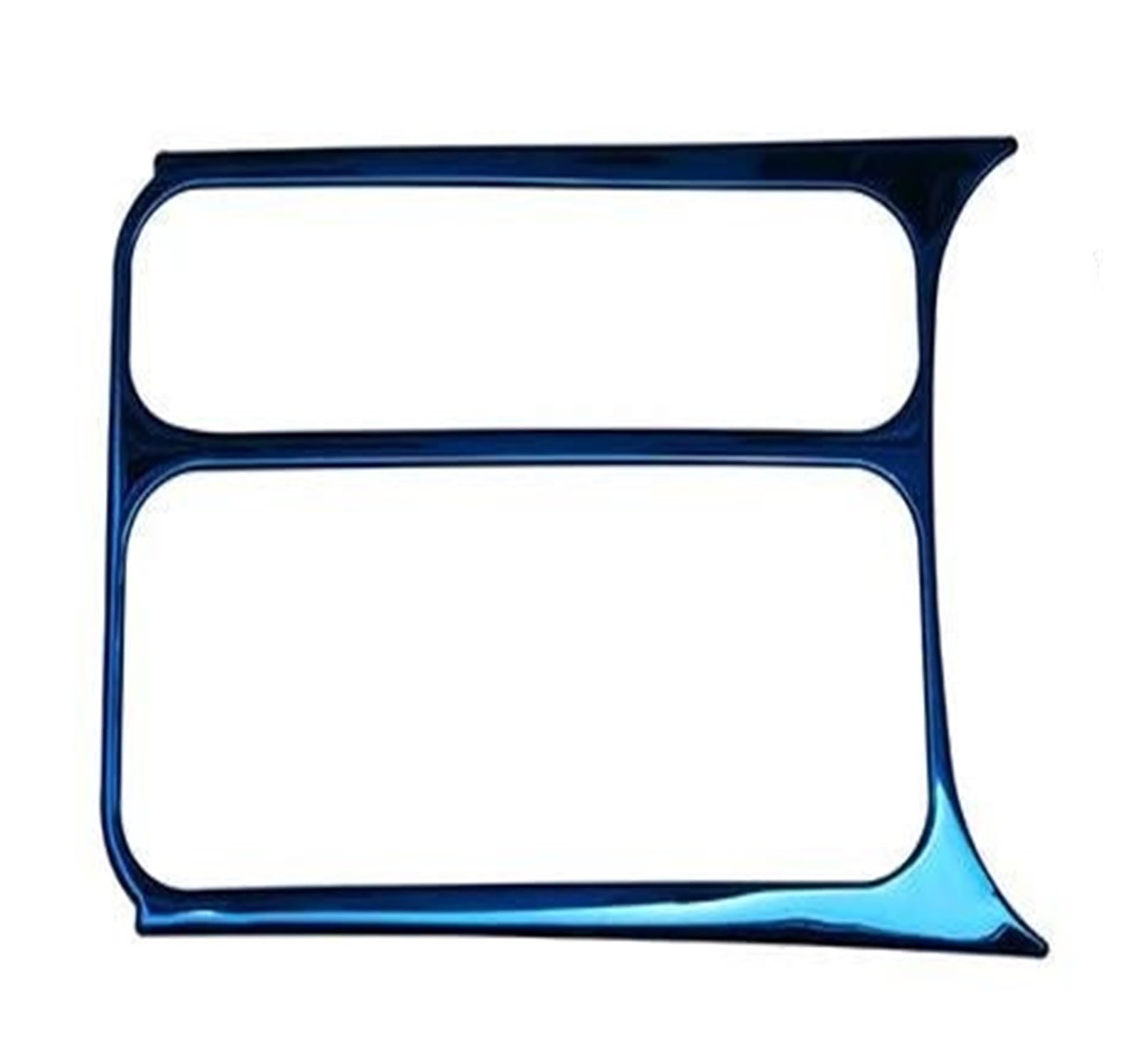 Interieurleisten Interieur Zubehör 1pc Edelstahl Wasser Tasse Panel Trim Aufkleber Zubehör Für VW Für Tiguan 2010 2011 2012 2013 2014 2015 2016(Blau) von KUVIEZ