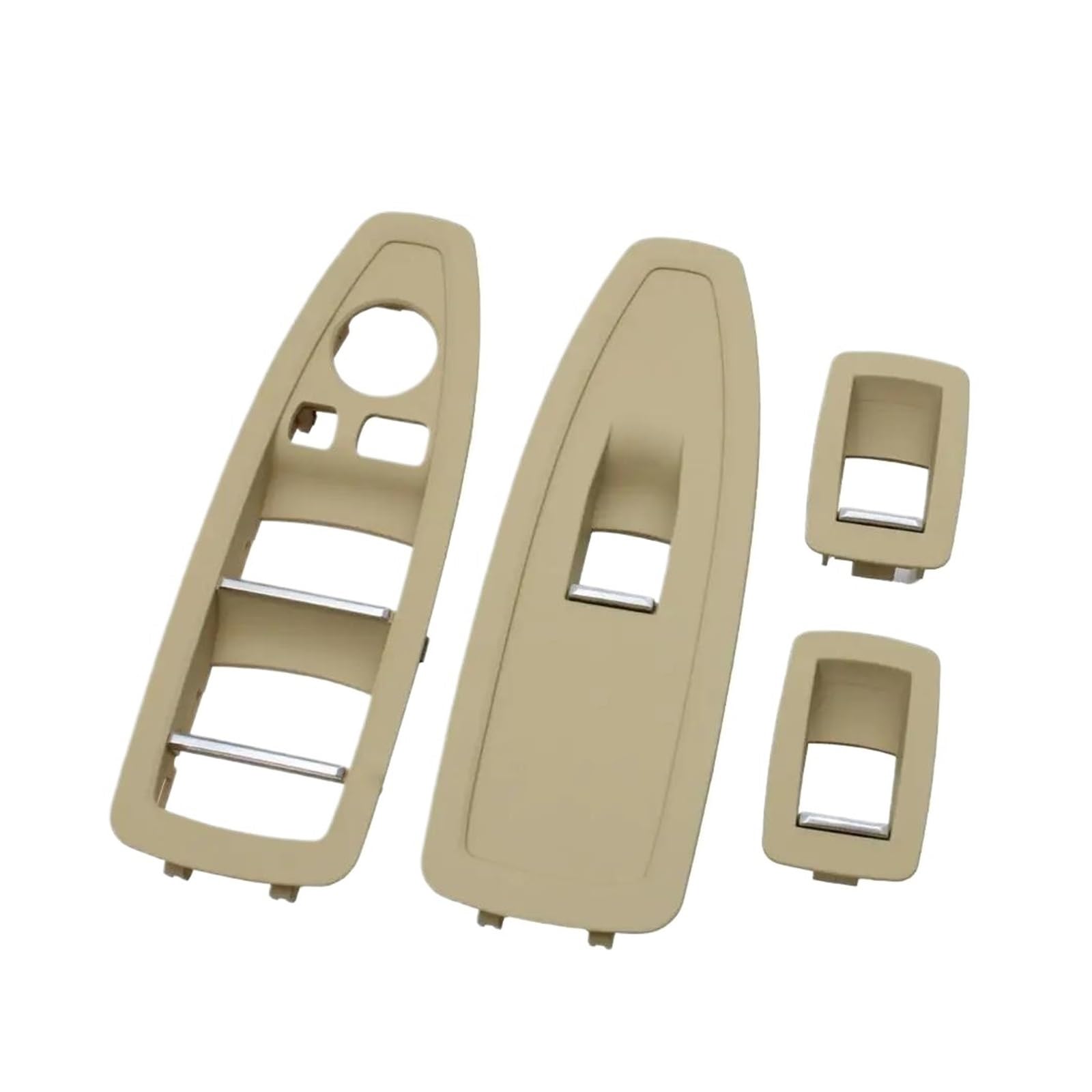 Interieurleisten Interieur Zubehör Auto Innentür Fensterheber Knopfabdeckung Trim Für 1 3 4 Serie F20 F30 F31 F34 F35 F36 318i 320i 330i 335i LHD RHD(Beige A 4PCS) von KUVIEZ