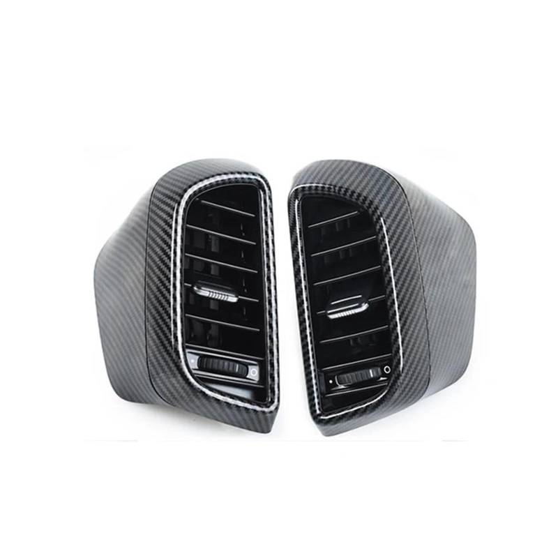 Interieurleisten Interieur Zubehör Auto Klimaanlage A/C Air Vent Outlet Carbon Faser Für Für Cayenne 2011-2015 2016 2017 7P5819703 7P5819704 Air Outlet Vent(Rückseite) von KUVIEZ