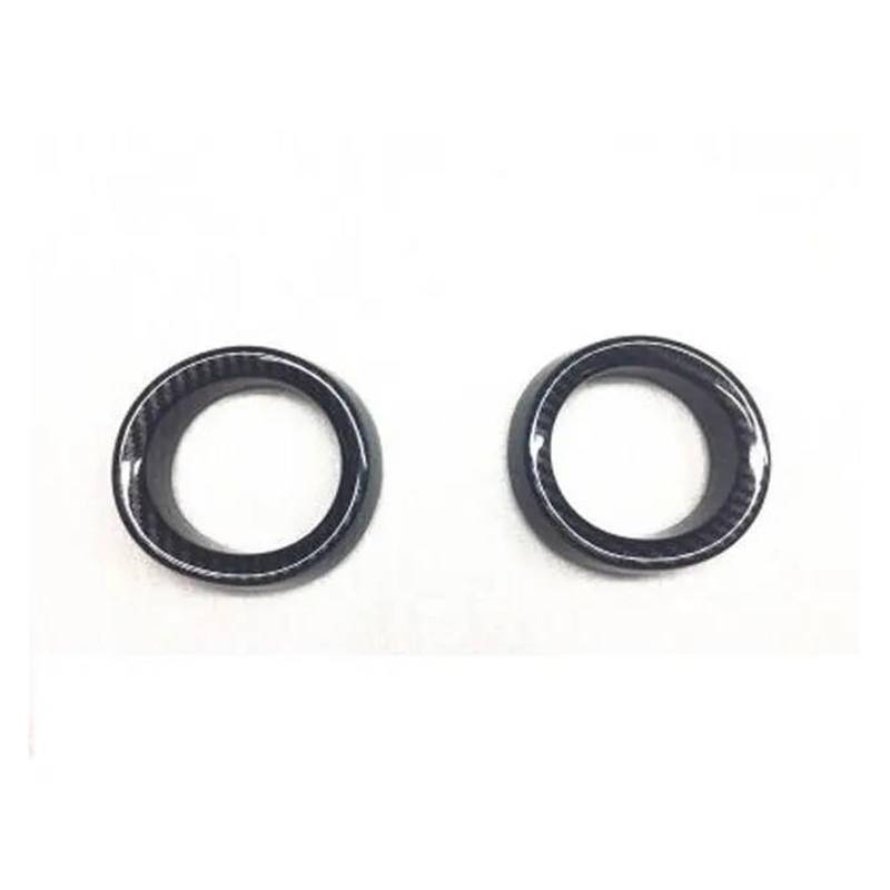 Interieurleisten Interieur Zubehör Auto Modifikation Carbon Muster Styling Luftauslass Dekoration Aufkleber Für Smart Für Fortwo 451 2009-2012 2013 2014 Auto Zubehör Innen(Tachometer ring) von KUVIEZ