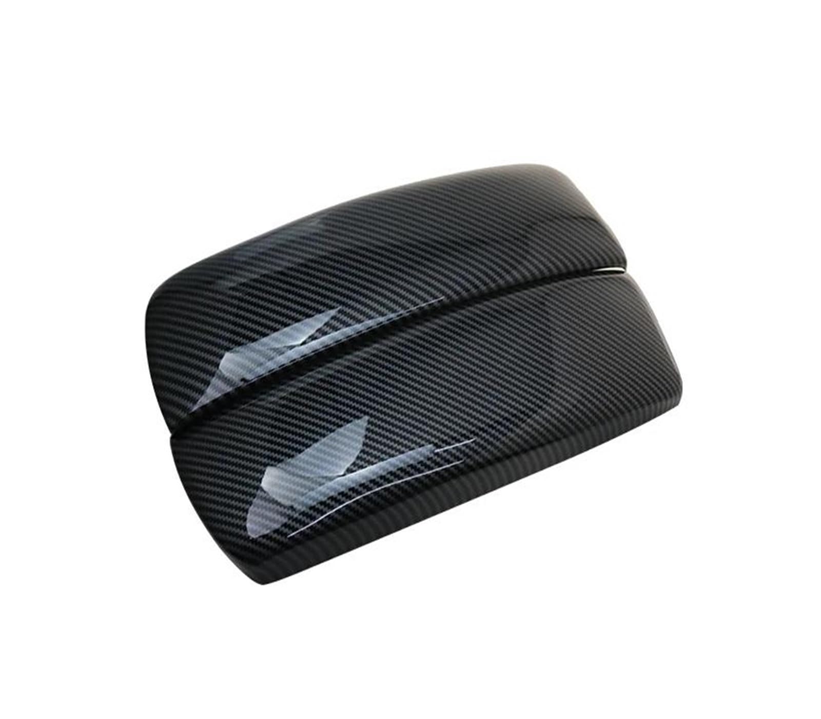 Interieurleisten Interieur Zubehör Auto Verstauen Aufräumen Armlehne Box Schutz Schalter Taste Abdeckung Aufkleber Trim Für X5 E70 X6 E71 2008-2014 2013 Auto Styling(Carbon fiber Color) von KUVIEZ